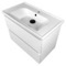Modern Bathroom Vanity, Wall Mounted, 32