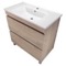 Free Standing Bathroom Vanity, Modern, 34