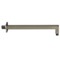 Square 12 Inch Shower Arm in Satin Nickel Finish
