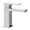 Modern Single Handle Bathroom Faucet in Chrome