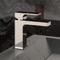 Modern Single Handle Bathroom Faucet in Chrome