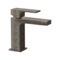 Modern Single Handle Bathroom Faucet in Brushed Nickel