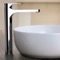 Chrome Round Vessel Sink Faucet