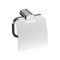 Toilet Paper Holder With Cover, Chrome