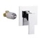 Built in Shower Mixer with Pressure Balance Cartridge, Rough-In Valve Included