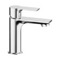 Chrome Single Hole Bathroom Faucet