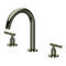Brushed Nickel Widespread Bathroom Faucet