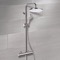 Thermostatic Exposed Pipe Shower System with 10