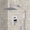 Chrome Shower System with 8