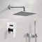 Chrome Shower System with 8
