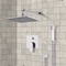 Chrome Shower System with 8