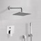 Chrome Shower System with 8