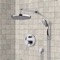 Rain Shower System with Handheld, Rain Shower Head, Shower Faucet Set