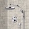 Chrome Shower System with 8