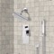 Chrome Shower System with 9