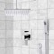 Ceiling Rain Shower System with Handheld, Rain Shower Head, Shower Faucet Set