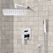 Rain Shower System with Handheld, Rain Shower Head, Shower Faucet Set