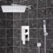 Rain Shower System with Handheld, Rain Shower Head, Shower Faucet Set
