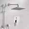 Chrome Shower System with 8