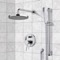 Chrome Shower System with 8