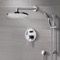 Rain Shower System with Handheld, Rain Shower Head, Shower Faucet Set