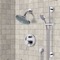 Chrome Shower System with 6