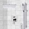 Ceiling Rain Shower System with Handheld, Rain Shower Head, Shower Faucet Set
