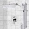 Rain Shower System with Handheld, Rain Shower Head, Shower Faucet Set