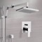 Rain Shower System with Handheld, Rain Shower Head, Shower Faucet Set