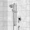 Chrome Slidebar Shower Set With Multi Function Hand Shower