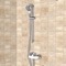 Chrome Slidebar Shower Set With Multi Function Hand Shower