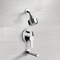 Chrome Tub and Shower Faucet Sets with Multi Function Shower Head