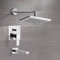 Tub and Shower Faucet Set with Rain Shower Head