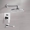 Tub and Shower Faucet Sets with 8