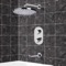 Thermostatic Tub and Shower Faucet Set with Rain Shower Head