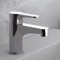 Chrome Single Hole Bathroom Faucet