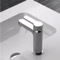 Chrome Single Hole Bathroom Faucet