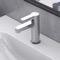 Chrome Single Hole Bathroom Faucet