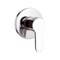 Chrome Wall Mounted Shower Mixer, Rough-In Valve Included