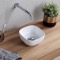 Small Round Ceramic Vessel Sink