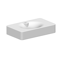 Rectangular White Ceramic Wall Mounted or Vessel Sink