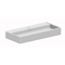 Rectangular White Ceramic Wall Mounted or Vessel Sink