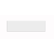 Rectangular Ceramic Console Sink and Polished Chrome Stand