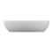 Oval Shaped White Ceramic Vessel Bathroom Sink