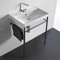 Small Modern Console Sink, 24
