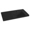 Rectangular Matte Black Ceramic Wall Mounted Bathroom Sink