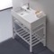 Modern Console Sink Vanity, 32