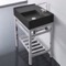 Small Modern Console Sink Vanity, 24