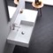 Rectangular Ceramic Wall Mounted or Vessel Sink With Counter Space