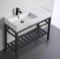 Modern Console Sink Vanity, 40